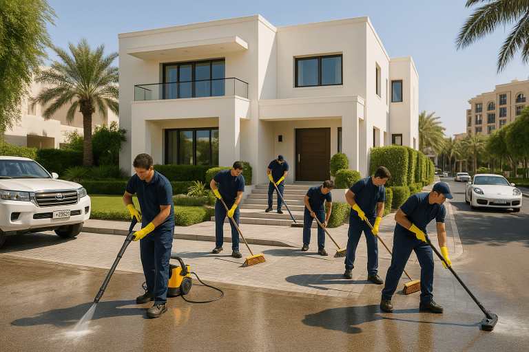 Professional Outdoor Cleaning Services in Dubai